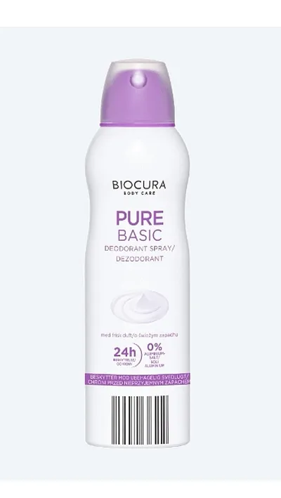 Biocura Pure Basic, Deodorant Spray (Dezodorant w sprayu)