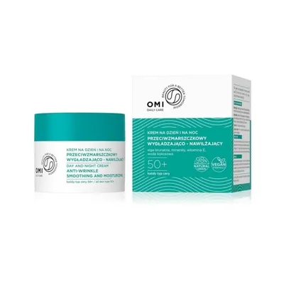 OMI Anti -Wrinkle and Moisturizing, Day & Night Cream (Wygładzająco - nawilżający krem do twarzy na dzień i na noc 50+)