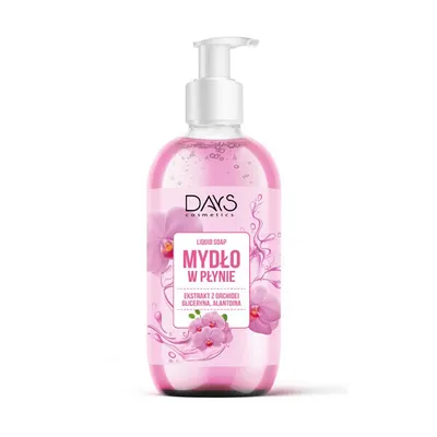 Days Cosmetics Mydło w płynie z ekstraktem z orchideii