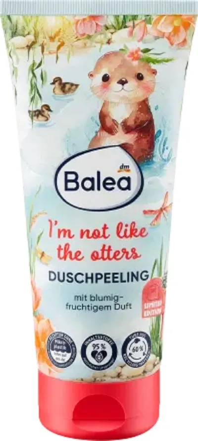 Balea I'm not like the otters, Peeling (Peeling pod prysznic)