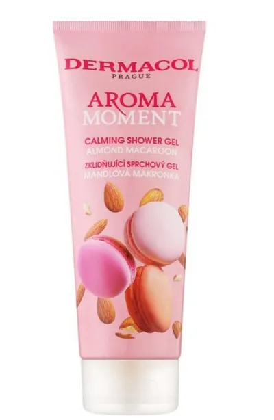 Dermacol Aroma Ritual, Almond Macaroon, Calming Shower Gel (Migdałowy Makaronik, Kojący żel pod prysznic)