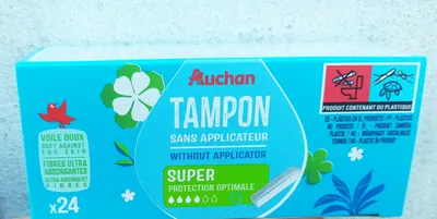 Auchan Protection Optimale, Super, Tampony bez aplikatora
