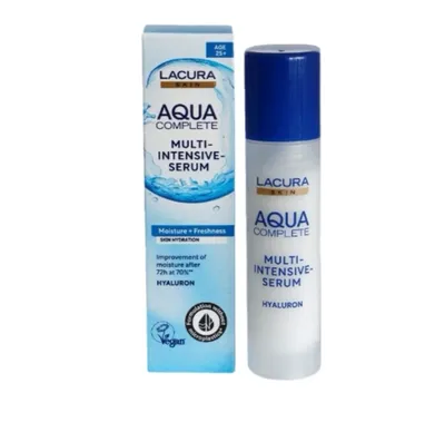 LaCura Skin, Aqua Complete, Multi Intensive Serum (Nawilżające serum do twarzy)
