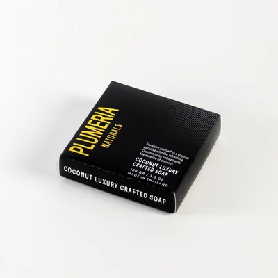 Plumeria Naturals Coconut Luxery Crafted Soap (Kokos, Rzemieślnicze mydło w kostce)