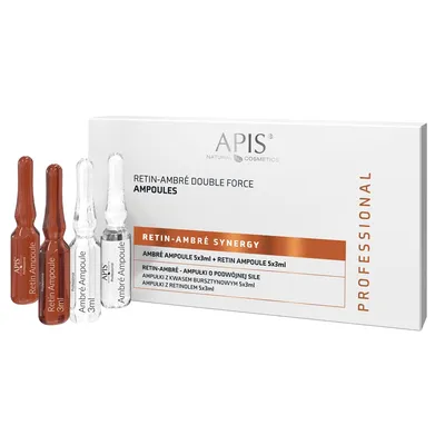 Apis Professional, Retin-Ambré Synergy, Ampułki o podwójnej sile