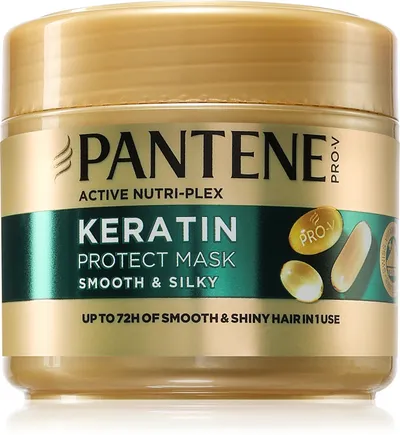 Pantene Pro-V, Active Nutri Plex, Smooth & Silky, Hair Mask (Nabłyszczająco-wygładzająca maska do włosów)