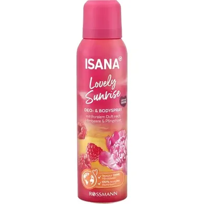 Isana Lovely Sunrise,  Deo & Body Spray (Dezodorant w sprayu)