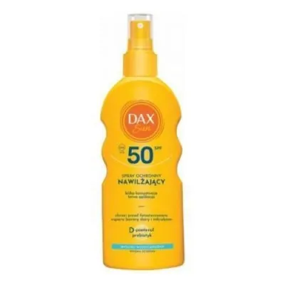 Dax Sun Sun,D-Panthenol i prebiotyki,  Nawilżający spray ochronny SPF50