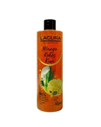 LaCura Mango Kokos Kiwi, Żel pod prysznic
