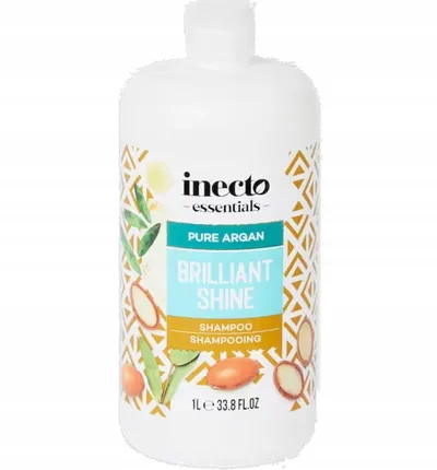Inecto Esseencials, Pure Argan, Brilliant Shine Shampoo (Szampon do włosów z olejkiem arganowym (nowa wersja))