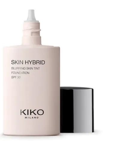 Kiko Milano Skin Hybrid, Blurring Skin Tint Foundation SPF30 (Upiększający fluid do twarzy SPF30)