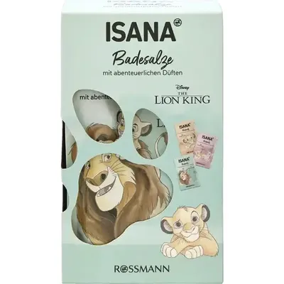 Isana Isana x Disney, The Lion King  Simba, Bath Salt (Sól do kąpieli)