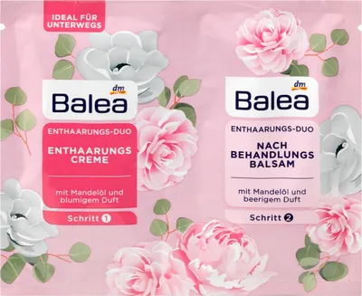 Balea Depilation Kit (Krem do depilacji i balsam łagodzący)