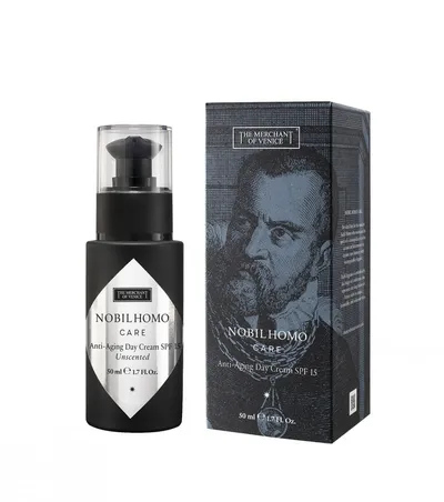 The Merchant of Venice Nobil Homo Care, Anti- Aging Day Cream SPF15 (Krem do twarzy SPF15)
