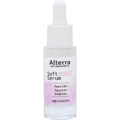 Alterra Peptide & Squalane, Soft Boost Serum (Nawilżające serum do twarzy)