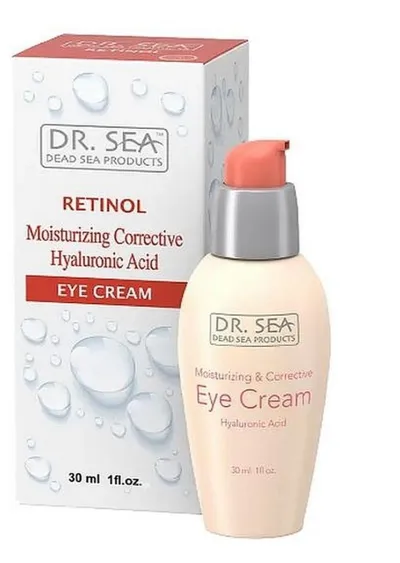 Dr. Sea Retinol Moisturizing Corrective Hyaluronic, Acid Eye Cream (Nawilżająco-korygujący krem pod oczy z retinolem i kwasem hialuronowym)