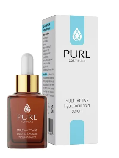 Pure Cosmetics Multi-Active Hyaluronic Acid Serum (Multi-aktywne serum do twarzy z kwasem hialuronowym)