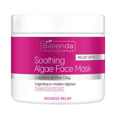 Bielenda Professional Redness Relief, Soothing Algae Face Mask (Łagodząca maska algowa)