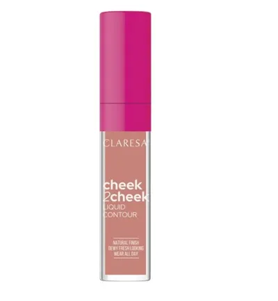 Claresa Cheek 2 Cheek, Liquid Blush (Płynny róż)