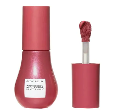 Glow Recipe Watermelon Glow, Niacinamide Dewy Flush (Rozświetlający róż w płynie)