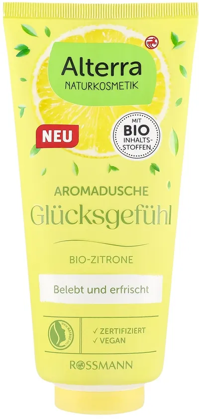 Alterra Glucksgefuhl, Aroma Shower Gel (Cytrynowy żel pod prysznic)