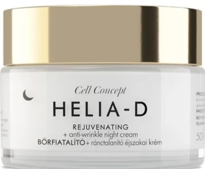 Helia-D Cell Concept, Rejuvenating, Anti-Wrinkle Night Cream (Przeciwzmarszczkowy krem do twarzy na noc)