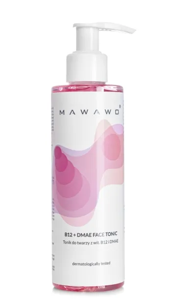 Mawawo Natural Cosmetics Tonik do twarzy z witaminą B12 i DMAE