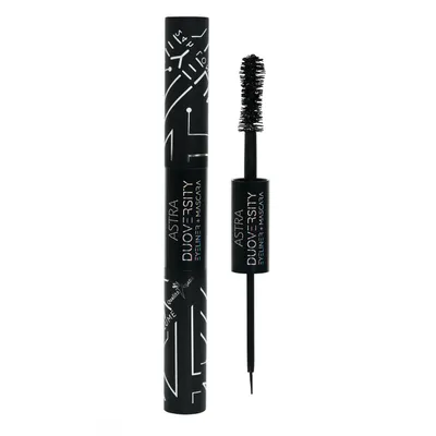 Astra Cosmetic Duoversity Eyeliner + Mascara (Eyeliner + tusz do rzęs)