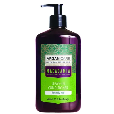 Arganicare Macadamia Leave-in Conditioner (Odżywka do włosów bez spłukiwania do włosów kręconych)