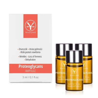 Yasumi Proteoglycans Ampoule (Ampułka przeciwzmarszczkowa do twarzy)