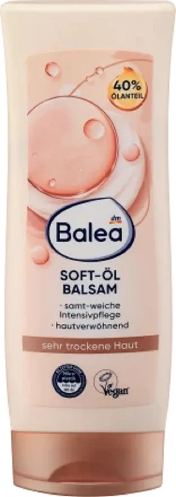 Balea Soft Oil Body Lotion (Lekki olejkowy balsam do ciała (nowa wersja))