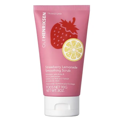 Ole Henriksen Strawberry Lemonade, Smoothing Scrub (Złuszczająco-regenerujący peeling do twarzy)
