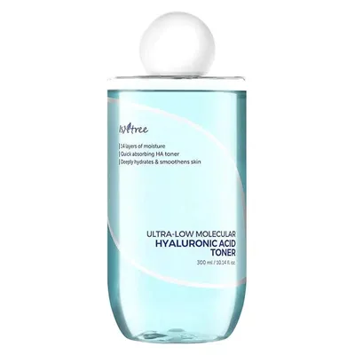 Isntree Ultra-Low Molecular, Hyaluronic Acid Toner (Nawilżający tonik do twarzy)