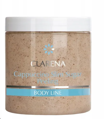 Clarena Body Slim Line, Cappuccino Slim Sugar Peeling (Cukrowy peeling do ciała)