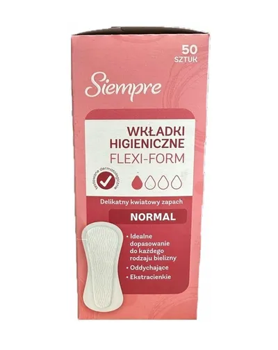 Siempre Flexi-Form, Normal, Wkładki higieniczne
