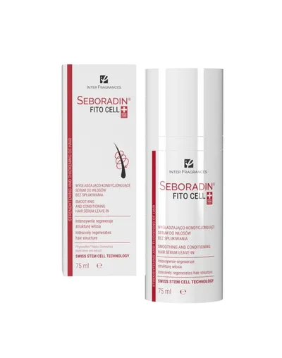 Seboradin Fito Cell, Wygładzająco-kondycjonujące serum do włosów bez spłukiwania