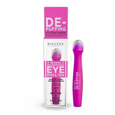 Biovene Barcelona Retinol De-Puffing Eye Roll-on (Roll-on pod oczy z retinolem)