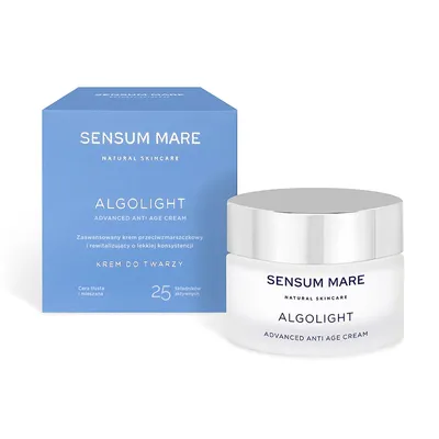 Sensum Mare Dermocosmetics Algolight, Advanced Anti Age Cream (Zaawansowany krem rewitalizujący i przeciwzmarszczkowy o lekkiej konsystencji (nowa wersja))