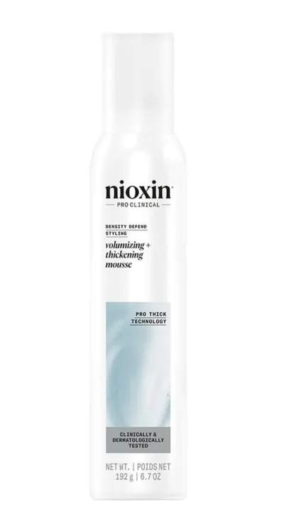 Nioxin Density Defend Styling, Volumizing & Thicening Mousse (Pianka do włosów nadająca objętości)