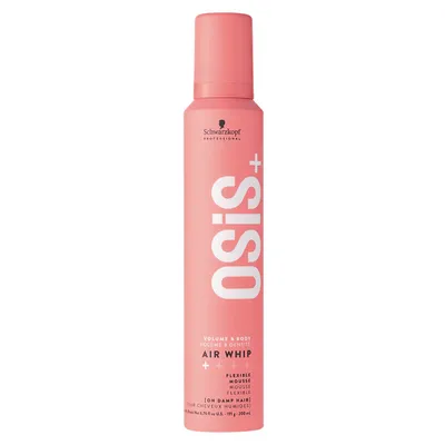 Schwarzkopf Professional Osis+, Air Whip, Volume & Densite Mousse (Elastyczna pianka do włosów)