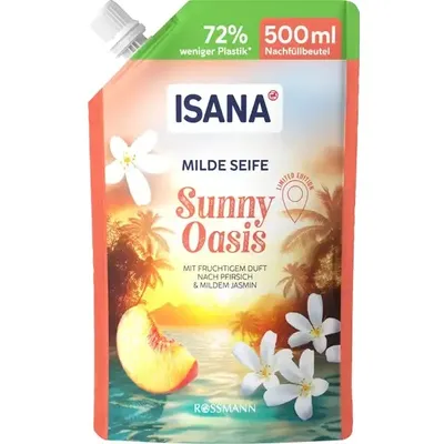 Isana Sunny Oasis, Mild Soap (Mydło w płynie)