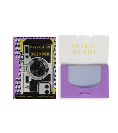 Revolution Beauty (Makeup Revolution) Emily In Paris, Matifying Blotting Papers (Bibułki matujące)