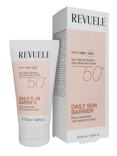 Revuele Daily Sun Barrier SPF50+ (Ochronny krem nawilżający do twarzy SPF50+)