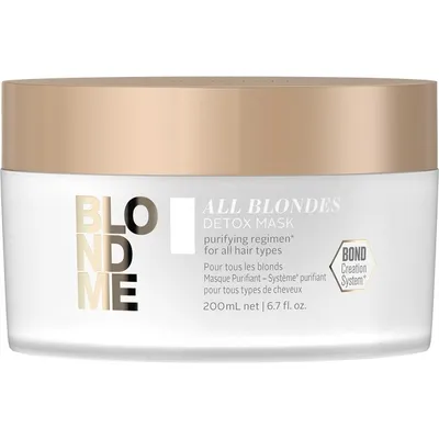 Schwarzkopf Professional BlondMe Detox Mask (Maska oczyszczająca do włosów blond)