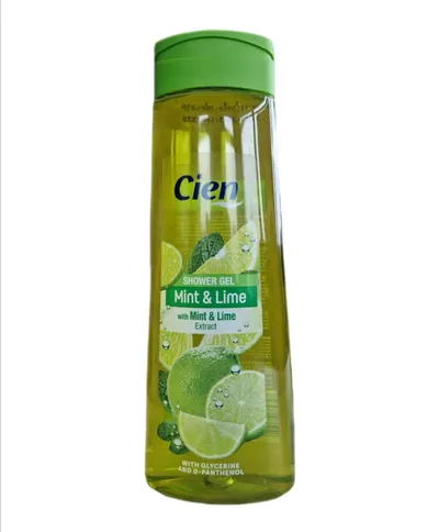 Cien Mint & Lime, Shower Gel (Mięta i Limonka, Żel pod prysznic)