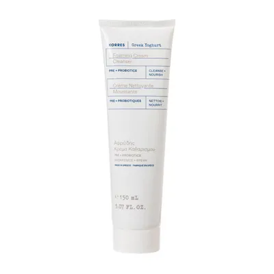 Korres Greek Yoghurt, Foaming Cream Cleanser (Kremowa pianka do mycia twarzy)