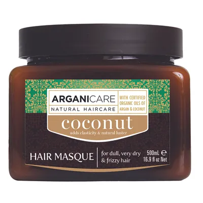 Arganicare Coconut Hair Mask (Kokos, Nawilżająca maska do włosów)