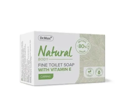 Apteka dr. Max Natural Body, Fine Toilet Soap with Vitemine E (Mydło w kostce z witaminą E)