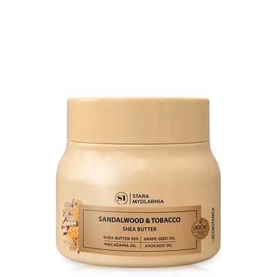 Stara Mydlarnia Sandalwood & Tobacco, Shea Butter (Masło shea)