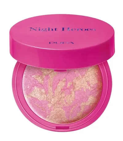 PUPA Night Heroes, Highlighting Blush (Rozświetlający róż do policzków)